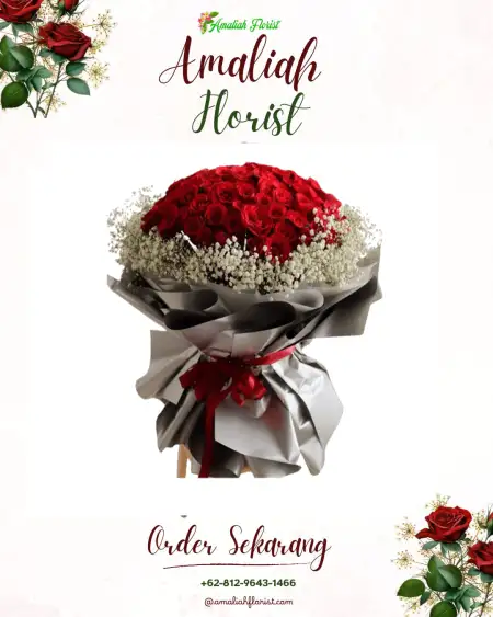 Buket Bunga Megang Sakti