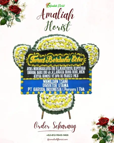 Papan Bunga Duka Megang Sakti